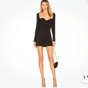 NBD Revolve Robbie Dress Black Size M